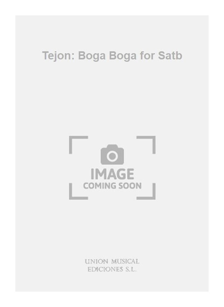 Tejon: Boga Boga for Satb